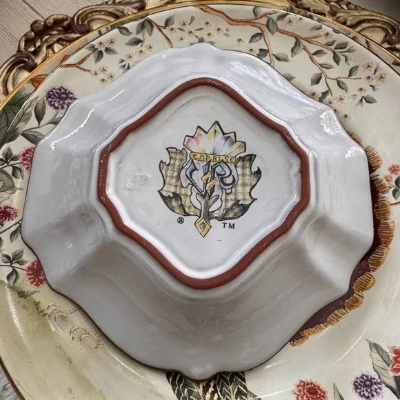 Victoria and Richard Mackenzie-Childs Empress bowl - Picture 2 of 2